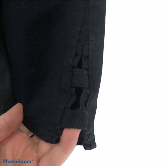 Catherines Sz 4X Black Jean Capris NWT - Picture 5 of 11